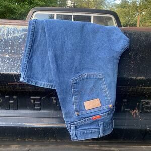 Retro Wrangler WOMENS high rise wedgie mom jeans 13/14x34